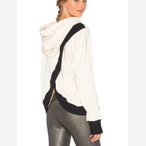 VIMMIA Revolve Warm Up Hoodie Sweatshirt Asymmetric Open Back, S